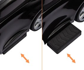 Odrážadlo MERCEDES C-Class čierne
