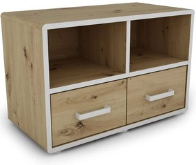 Komoda Capannoli 70 2s dub artisan/biela