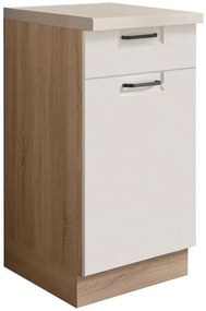 Skrinka do kuchyne Favorit 2d Sonoma/White