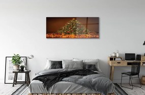 Obraz na akrylátovom skle Vianočné osvetlenie dekorácie darčeky 120x60 cm
