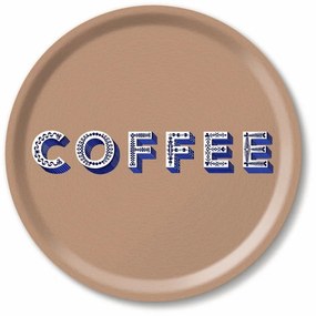 Podnos Coffee hnedý 31 cm