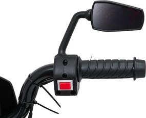 Elektrická motorka Aprilia RX biela