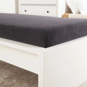 4Home froté prestieradlo Ideál antracit, 90 x 200 cm