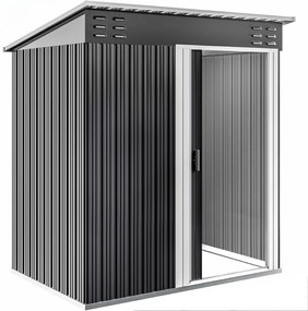 Záhradný domček na náradie M, 162x86x181cm, antracitová Jurhan