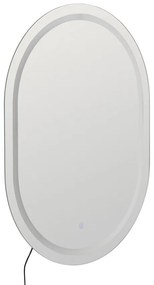 Nástenné zrkadlo s osvetlením 60x80 cm – Ixia