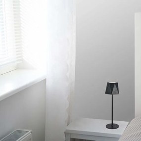 LED Stmievateľná dobíjacia stolná lampa LED/4W/5V 3000-6000K 1800 mAh čierna