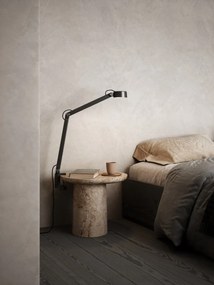 NORDLUX Kancelárska stolová/nástenná LED lampa NOBU, 9 W, teplá biela, čierna