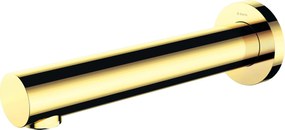 Deante Cascada, pevná vaňová výlevka 200 mm, zlatá lesklá, NAC_Z81K