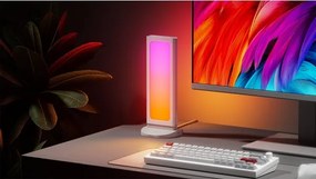 Nanoleaf NL7602K0001A023-LED RGBIC stmievateľná stolná nabíjacia stanica 2700-6500K 5V biela