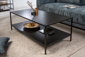 Konferenčný stolík Slim Line 120cm čierny jaseň