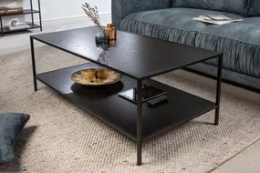 Konferenčný stolík Slim Line 120cm čierny jaseň