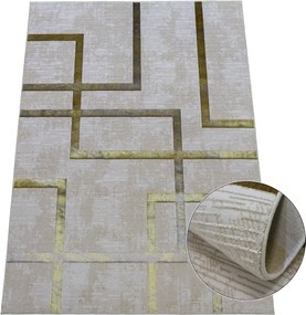 BE Koberec Esprit 3609 BEIGE – béžový obdĺžnikový Rozmer: 60x100 cm