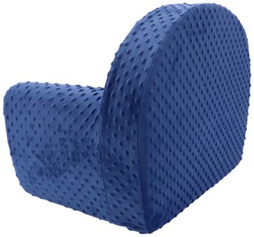 Detské kresielko MINKY - tmavo modré