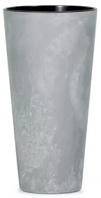 Plastový kvetináč DTUS250E 25 cm - sivý betón