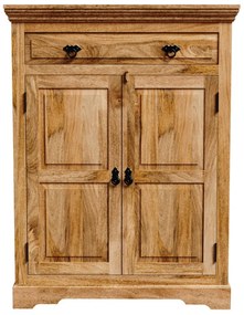 Komoda Guru 90x120x45 indický masív mango Mango natural