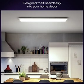 Philips - stmievateľné LED stropné svietidlo Hue AURELLE LED/39W/230V 120x30 cm biela