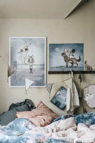 Plagát Mrs. Mighetto Dear Friends 40x50 cm