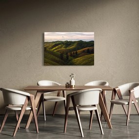 Obraz - Výhľad na thajské kopčeky (90x60 cm)