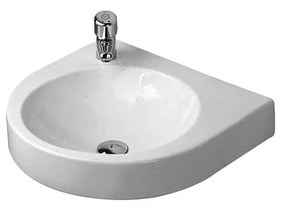 DURAVIT Architec závesné umývadlo s otvorom vľavo a zásobníkom mydla vpravo, bez prepadu, 575 mm x 520 mm, 0449580023