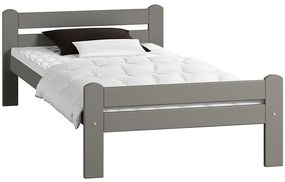 Posteľ Dorota 90 sivá