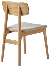 Béžová/v prírodnej farbe jedálenská stolička Livo – Unique Furniture