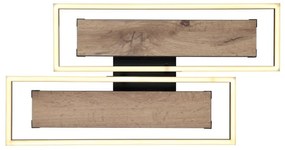 Globo 67299D1 - LED Stropné svietidlo COLLI LED/48W/230V hnedá/čierna