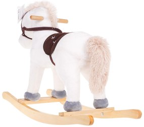 Hojdajúci koník RAMIZ TM155 - biely