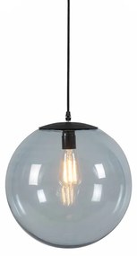 Závesné svietidlo v štýle Art Deco sivé 35 cm - Pallon