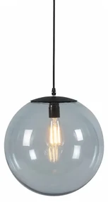 Závesné svietidlo v štýle Art Deco sivé 35 cm - Pallon