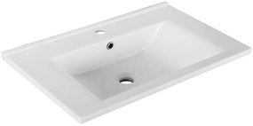 Aqualine Aqualine, ZUNO 65 nábytkové umývadlo 65x45cm, biela, 9065