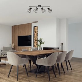 Rabalux 73070 - Bodové svietidlo EMERENCIA 4xE14/40W/230V