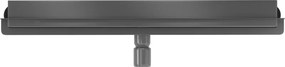 Mexen Flat Wall, sprchový žľab na stenu 2v1, 70 cm, brúsený grafit, 1E30070