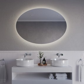 Oválné zrkadlo s LED osvetlením A32