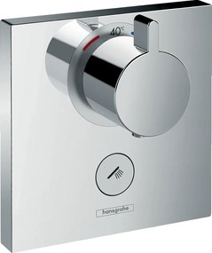 Hansgrohe Shower Select, termostatická batéria pod omietku, 1 štandardný a 1 dodatočný výstup, chrómová, 15761000