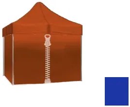 Bestent Stena k stanu - 2,5m modrá s dvermi SQ/ HQ/ EXQ