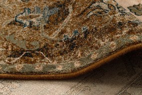 Koberec OMEGA ABBAS kamel béžový / hnedý