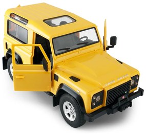 Autíčko R/C Land Rover Defender 1:14 RASTAR Žlté