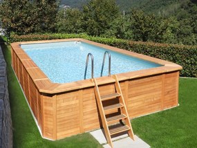 Technypools NATURAL WOOD PREMIUM 600 5,80 x 3,20 x 1,25 m (0402KS)