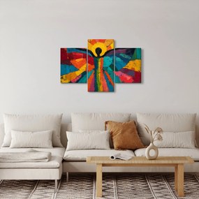 Obraz - Maľovaný anjel (90x60 cm)