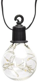 Aigostar - LED vonkajší dekoratívny svetelný reťaz 160xLED/3,6W/230V 10m IP44 teplá biela