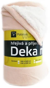 Polášek Deka s barančekom - Biela káva | 200 x 230 cm