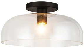 Alora Mood ALM-SYLVIA-SF-BK-CL - Stropné svietidlo SYLVIA 1xE27/60W/230V čierna
