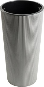 PLASTOVÝ KVETINÁČ URBANIKA ECO 57X29,5 CM SIVÁ