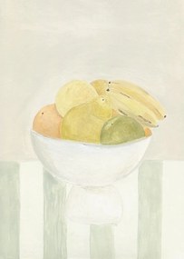 The Poster Club Plagát Still life with Fruit by Isabelle Vandeplassche 50x70 cm
