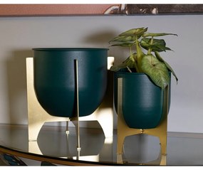 Kovové obaly na kvetináče v súprave 2 ks ø 24 cm Grent Shet – Mauro Ferretti