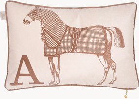 Zamatový vankúš Horse