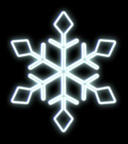 DECOLED Sada LED svetiel pre vianočné stromčeky vysoké 9-11 m, teplá biela s ľadovo bielymi dekormi EFD05