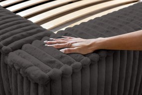 ČALÚNENÁ POSTEĽ SANTI 160x200 VITO 18 ŠEDÁ