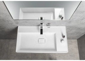 Podomietková umývadlová batéria v lesklej striebornej farbe (1 výstup) Latus – Sapho