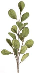 Dekoračný kvet 100 cm, s listami 56 cm, list 10 cm zelená